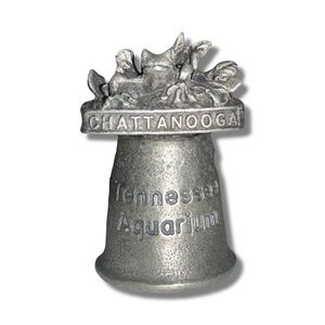 Pewter Chattanooga TN Aquarium Thimble